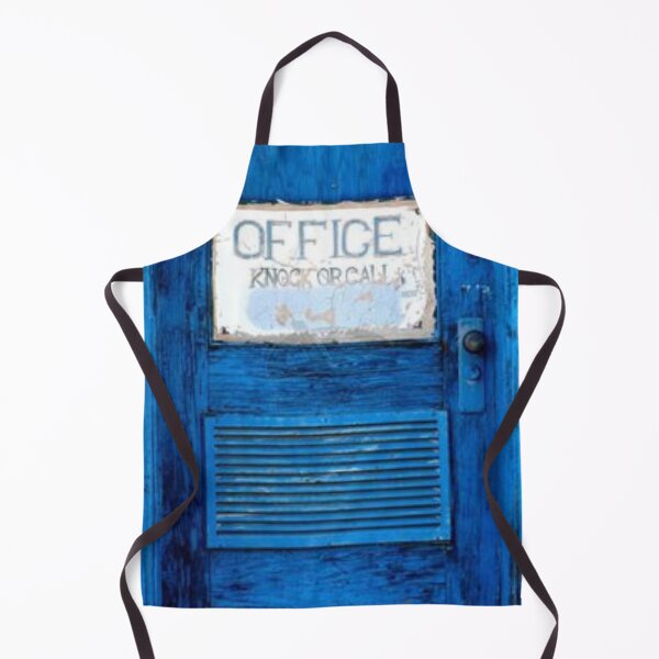 Item preview, BLUE DOOR MOTEL IN GREECE designed and sold by THE AMERICAN TEEVANGELIST.