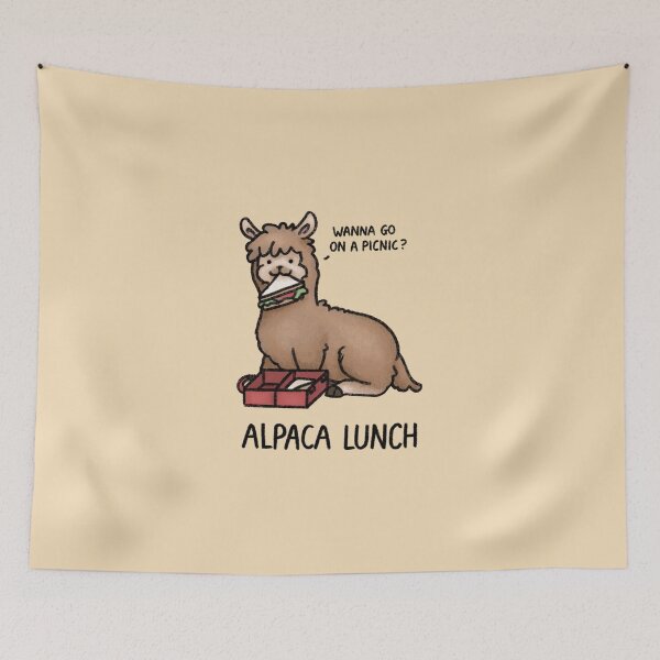 Item preview, Alpaca Lunch designed and sold by drawforpun.