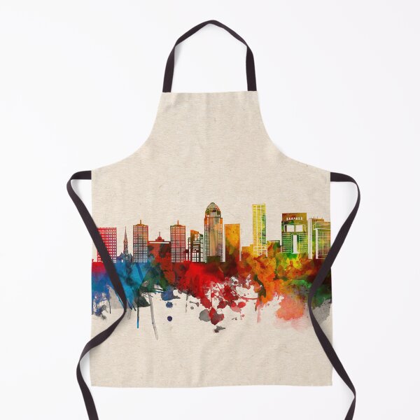 Item preview, louisville skyline watercolor 2 designed and sold by BekimART2.
