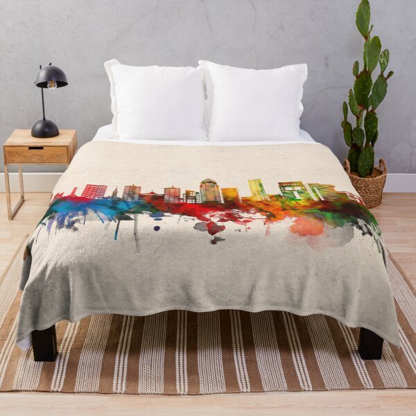 Item preview, louisville skyline watercolor 2 designed and sold by BekimART2.