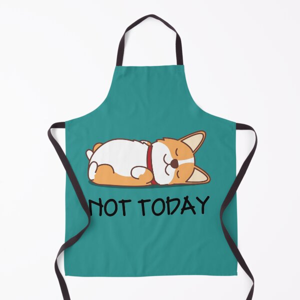 Item preview, Not Today Cute Corgi designed and sold by faudeltn.