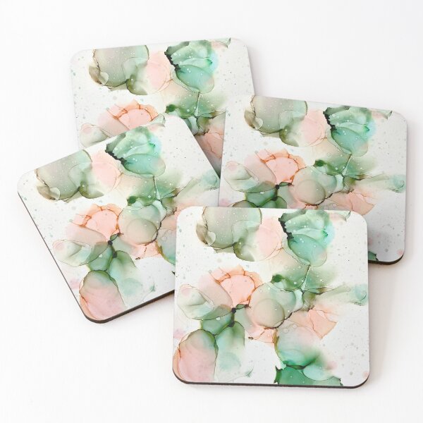 Item preview, Pistachio, Moss and Salmon designed and sold by alittlepoured.