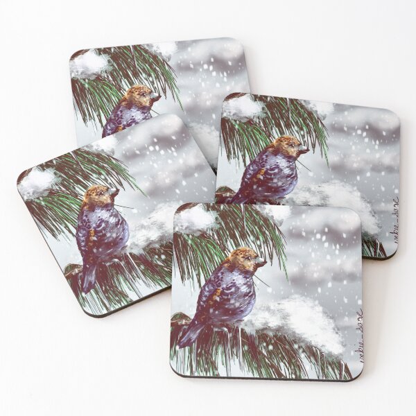 Item preview, Winter bird designed and sold by inkiesage.