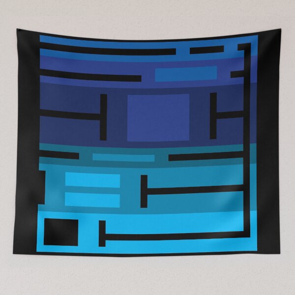 Item preview, Construct - 0011 - Original Abstract Pixel Art designed and sold by pixonpu.