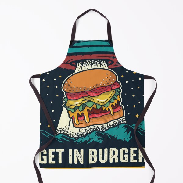 Item preview, Burger Abduction designed and sold by spacedowl.