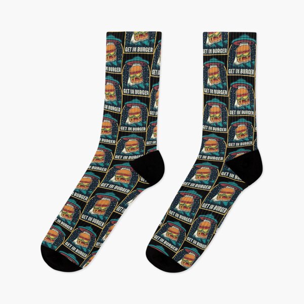 Item preview, Burger Abduction designed and sold by spacedowl.