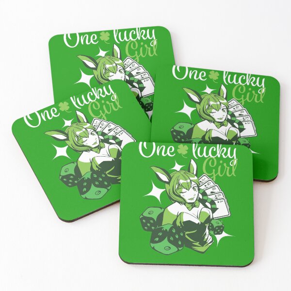 Item preview, One Lucky Girl Saint Patricks Day Anime designed and sold by RedQuality.