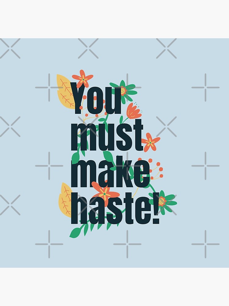 You must make haste! Floral Love by juanchoalric