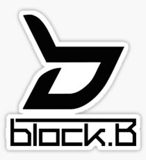 Pegatina Block.b - Logotipo