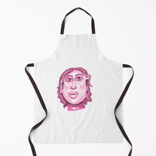 Item preview, Quirky pink portrait designed and sold by faithyroseart.