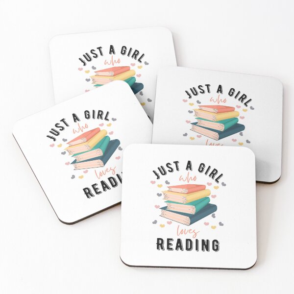 Item preview, Just a girl who loves reading designed and sold by Gerhanj.