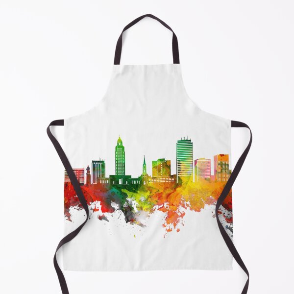 Item preview, baton rouge skyline watercolor designed and sold by BekimART2.