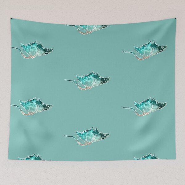 Item preview, Spotted Ray Ocean Waves designed and sold by CaosTranscrito.