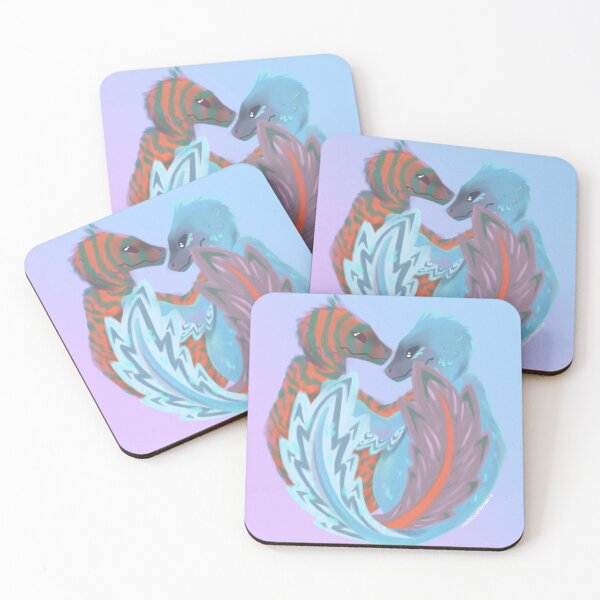 Item preview, Velociraptors Snuggling designed and sold by NinjasStudio.