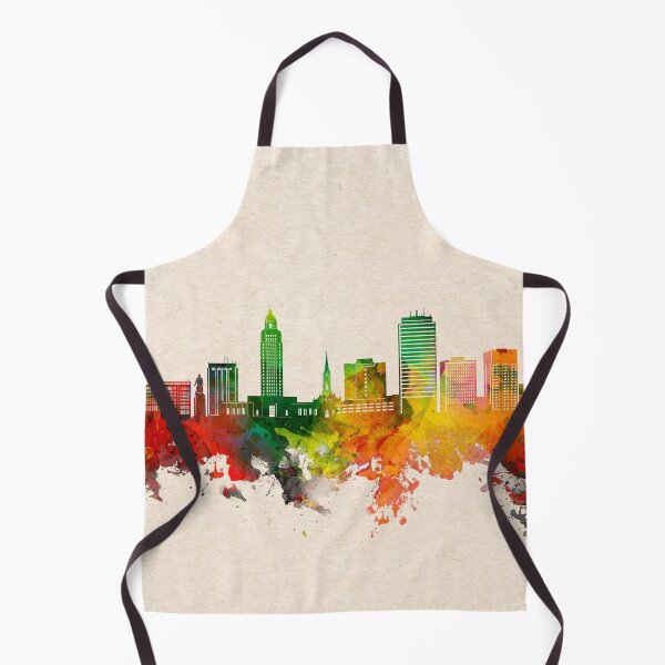 Item preview, baton rouge skyline watercolor 2 designed and sold by BekimART2.