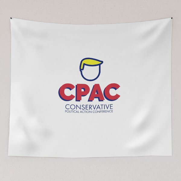 Item preview, CPAC CONSERVATIVE USA POLITICAL ACTION CONFERENCE TRUMP designed and sold by Tropical Blood.