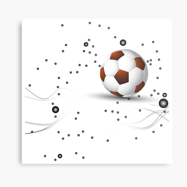 Football design Metal Print