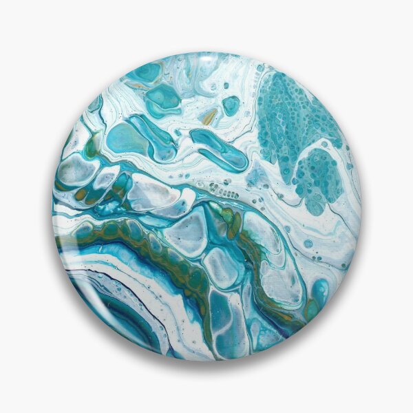 Item preview, White Blue Marble Art designed and sold by BEyourself be.