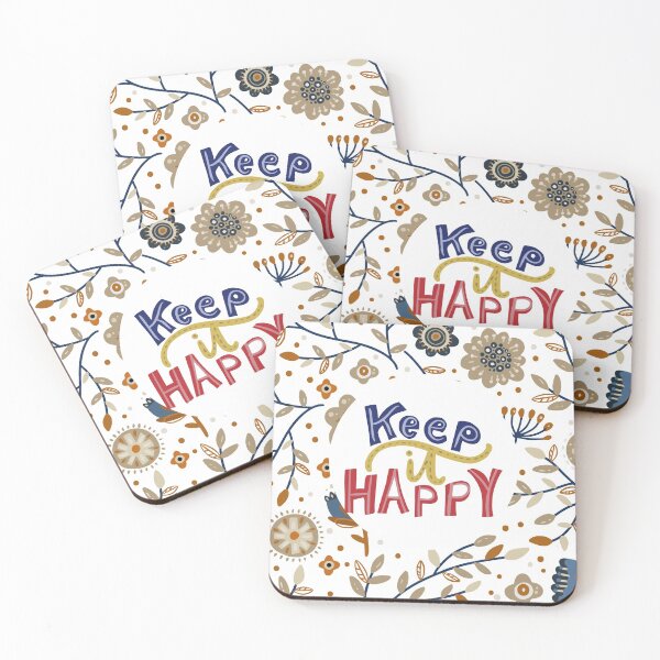 Item preview, Keep It Happy  designed and sold by KeyLimeCottage.