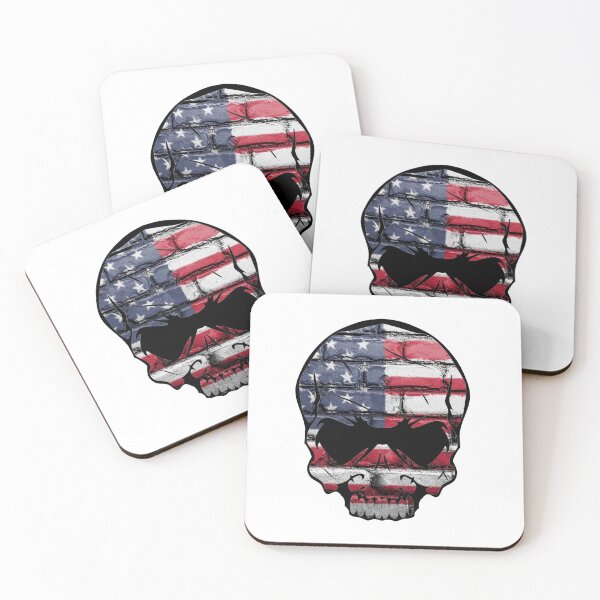 Item preview, american skull designed and sold by Bizarro23.