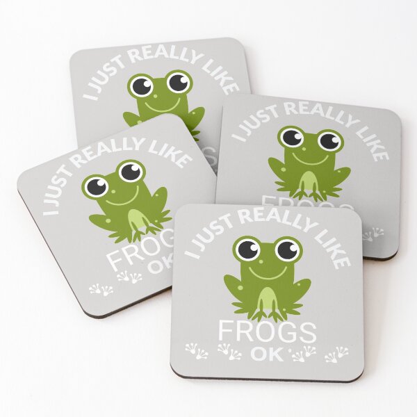Item preview, I Just Really Like Frogs Funny Frogs Owner Lover designed and sold by GINIART.
