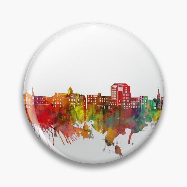Item preview, augusta maine skyline designed and sold by BekimART2.