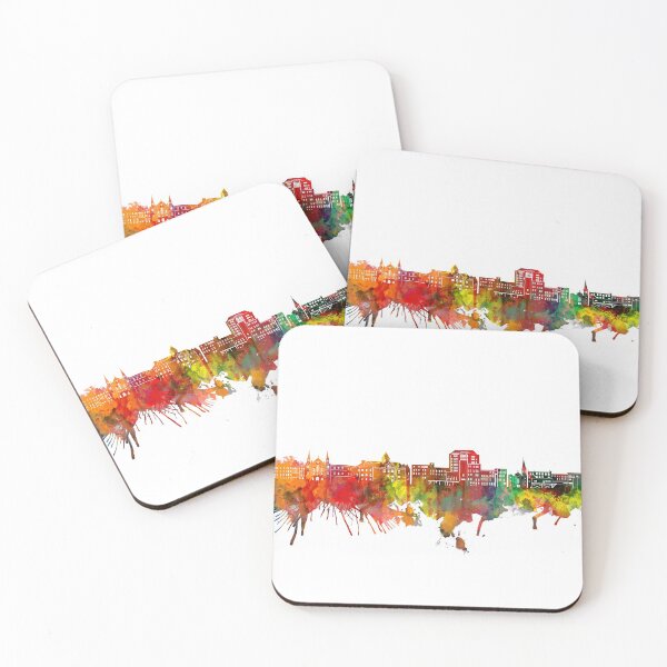 Item preview, augusta maine skyline designed and sold by BekimART2.