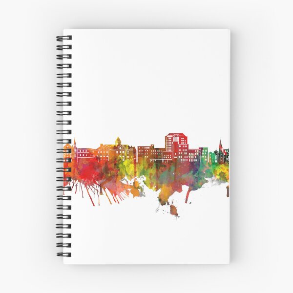Item preview, augusta maine skyline designed and sold by BekimART2.