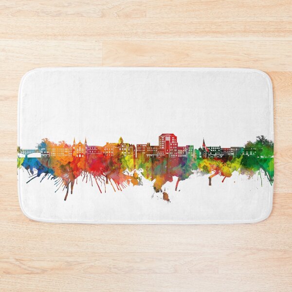 Item preview, augusta maine skyline designed and sold by BekimART2.