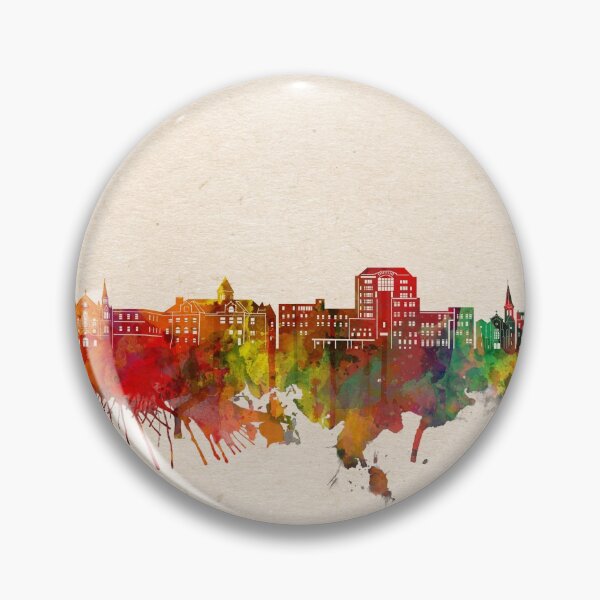 Item preview, augusta maine skyline 2 designed and sold by BekimART2.