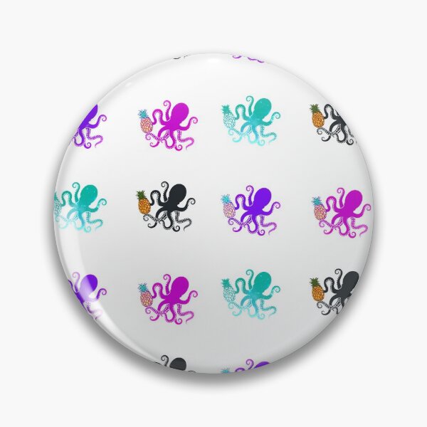 Item preview, Pineapple Octopus [Sticker Pack] designed and sold by ckz19.