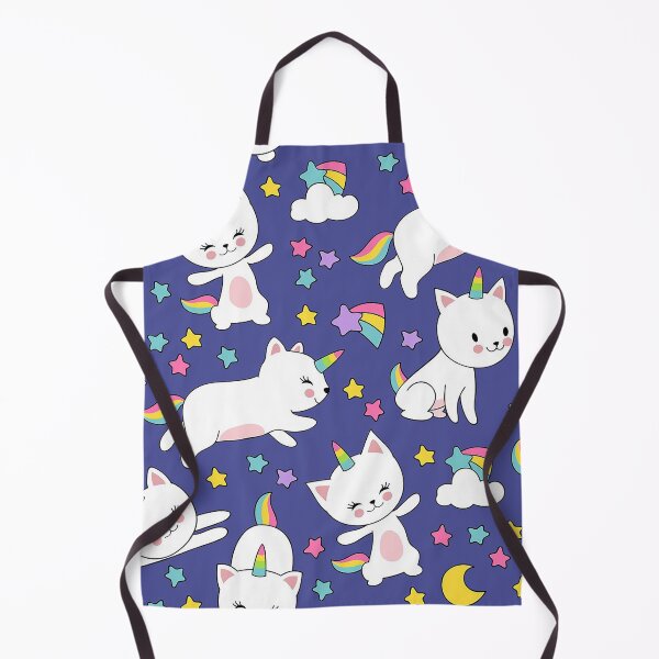 Item preview, Cute unicorn cats with rainbow colors patterns designed and sold by kokiii Designs.