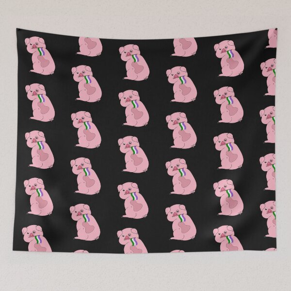 Item preview, Waddles Gender Queer Pride Flag designed and sold by ChaosSonata.