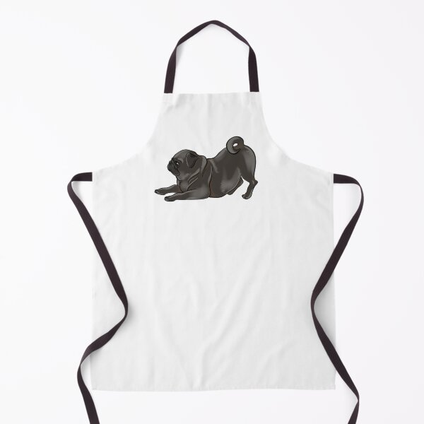 Item preview, Pug Downward Dog Yoga Poses Yoga Funny Illustration Inhale Exhale designed and sold by CreativeBu.