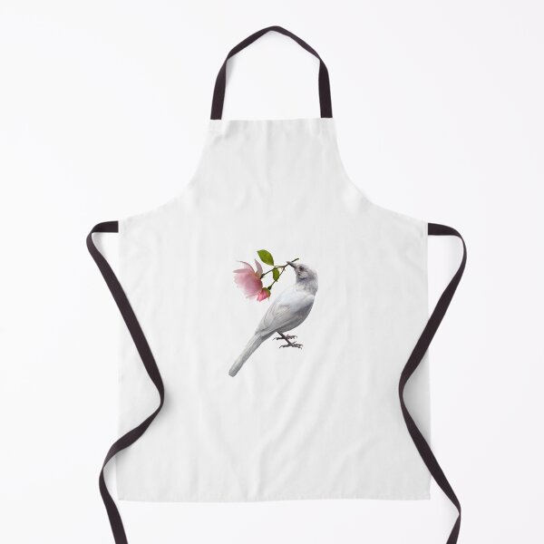 Item preview, White Jay with Rose designed and sold by catsclips.