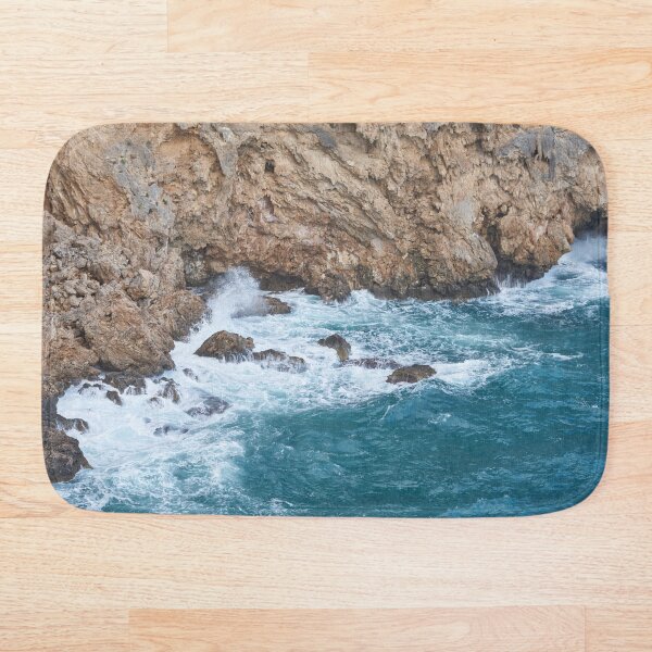 Item preview, Blue Rocky Ocean designed and sold by Pooja-Lamba.