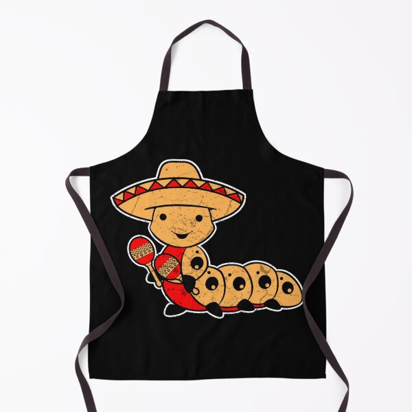 Item preview, Funny Mexican mariachi caterpillar with sombrero and maracas designed and sold by Mila1946.