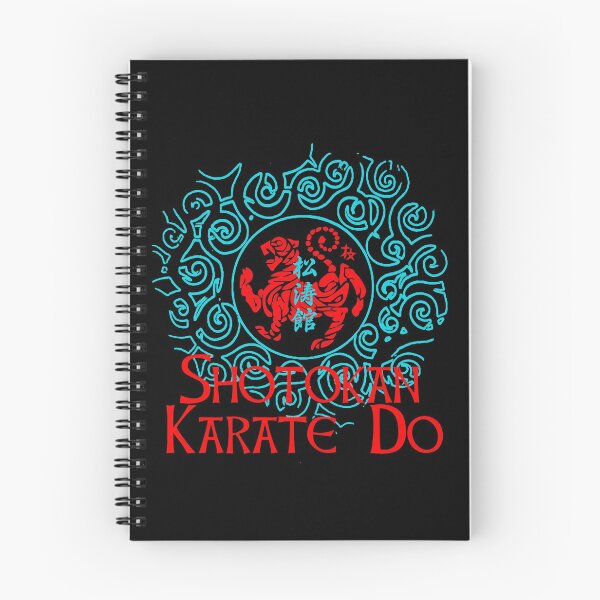 Item preview, Shotokan Karate Blue Tribal Motif Art Design - Martial Arts designed and sold by Zanshin-Art.