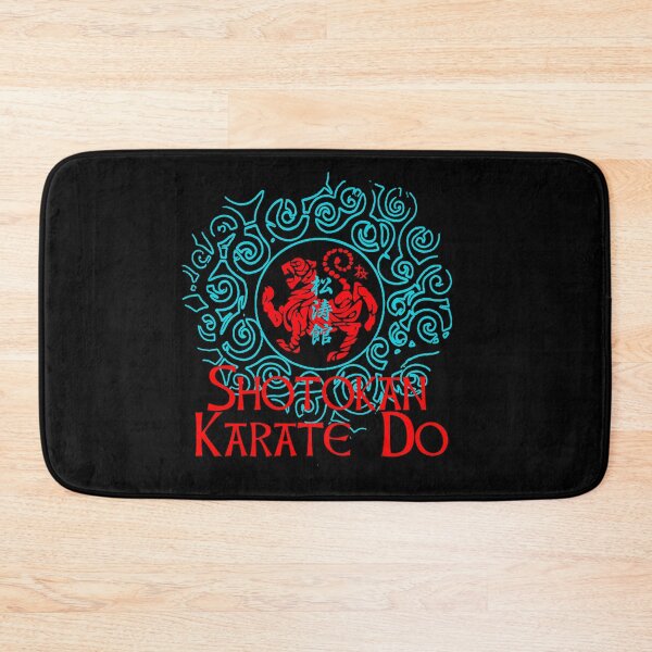 Item preview, Shotokan Karate Blue Tribal Motif Art Design - Martial Arts designed and sold by Zanshin-Art.