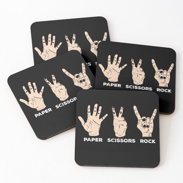 Item preview, scissors stone paper designed and sold by Mila1946.
