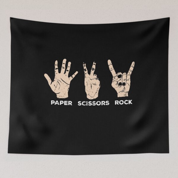 Item preview, scissors stone paper designed and sold by Mila1946.