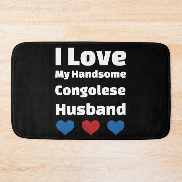 Item preview, I Love My Handsome Congolese Husband - Congo (DRC) Husband designed and sold by DiceNLDesigns.