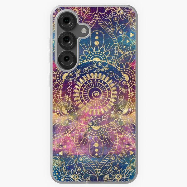 Item preview, Gold Mandala Watercolor Colorful Nebula designed and sold by InovArtS.