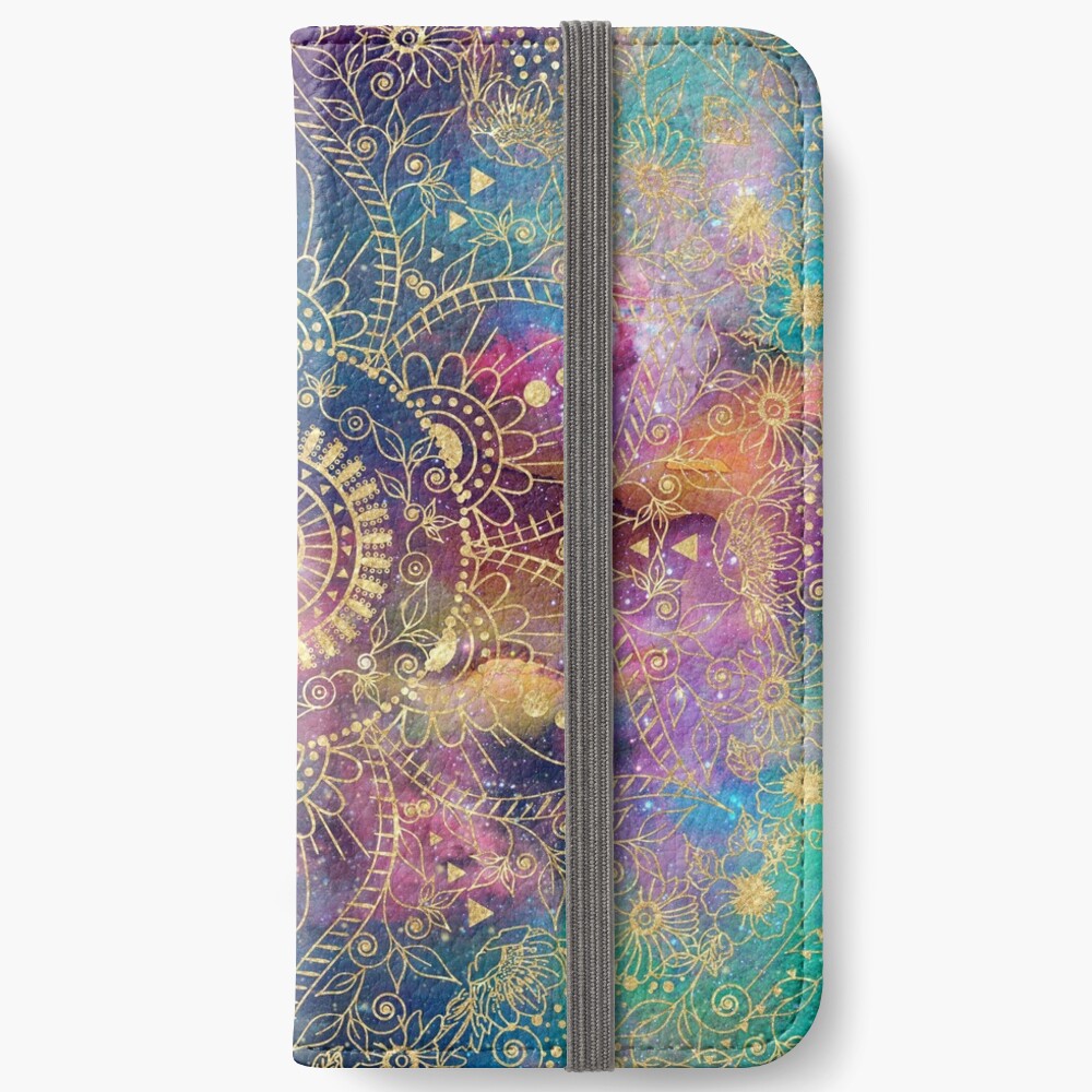 Modern tribal hand paint dreamcatcher mandala design iPhone Wallet for  Sale by InovArtS