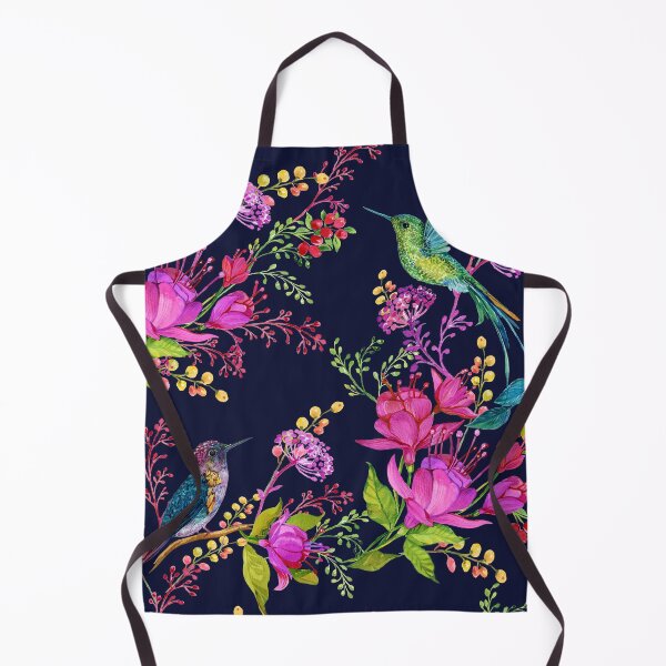 Item preview, Hummingbird Floral Pattern 14 designed and sold by AlokeDesigns.