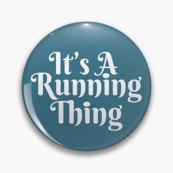 Item preview, Its A Running Thing designed and sold by blumato.