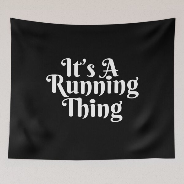 Item preview, Its A Running Thing designed and sold by blumato.