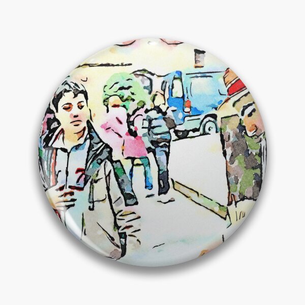 Item preview, Barbarano Romano: boy and girl around the candy floss seller designed and sold by Giuseppe Cocco.