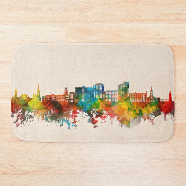 Item preview, portland maine skyline 2 designed and sold by BekimART2.