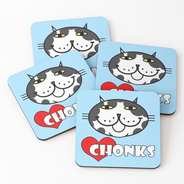 Artikelvorschau, HEART CHONKS - Kuhkatze entworfen und verkauft von RawSunArt.